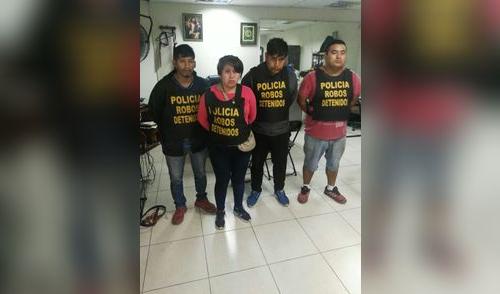 Fueron llevados a la sede de la Dirincri para continuar las investigaciones elpopular.pe