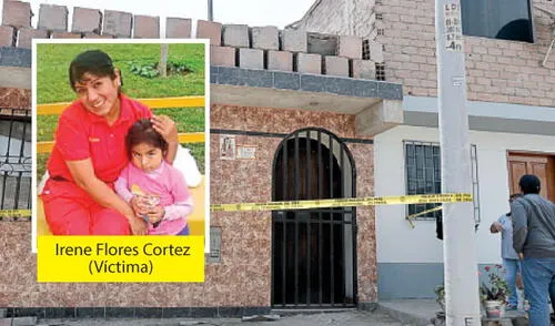 en esta vivienda ocurrió crimen de mujer bombero elpopular.pe