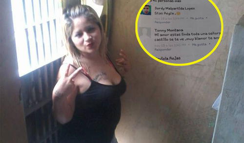 Internos intercambian mensajes de amor desde sus celdas a través de Facebook. elpopular.pe