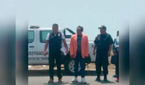 Melcochita fue trasladado a Trujillo para la prueba de alcoholemia elpopular.pe