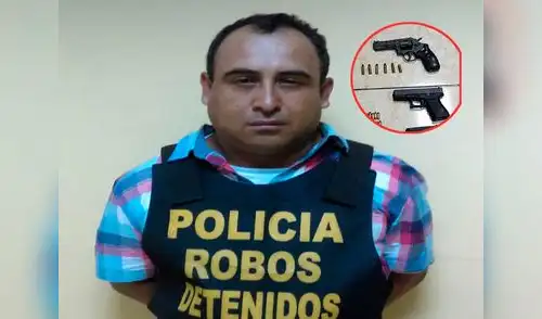Sujeto pertenecería a banda de marcas elpopular.pe