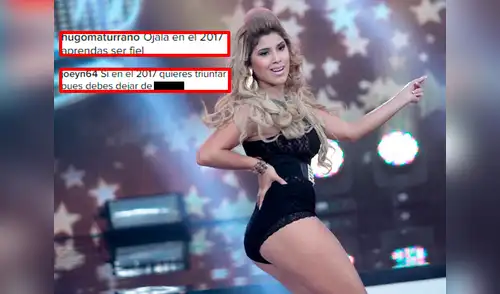 Yahaira pasará un mal rato al leer los mensajes elpopular.pe