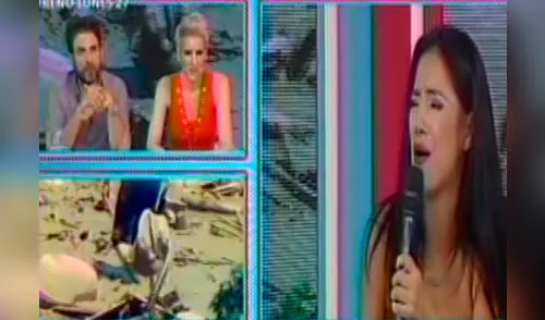 Lloró al escuchar el pedido de ayuda de su hermana elpopular.pe