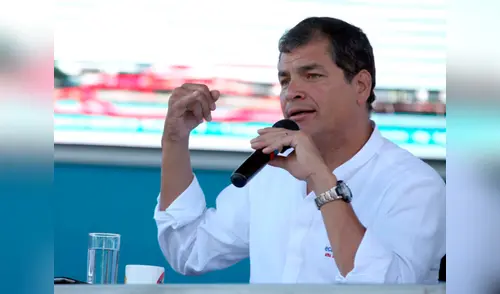 Presidente Rafael Correa dice que tuvo que trabajar duro para prevenir desastres del Niño en su país elpopular.pe