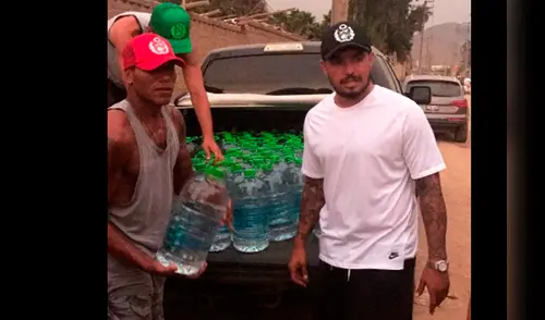 Se hizo presente con los damnificados de los huaicos elpopular.pe