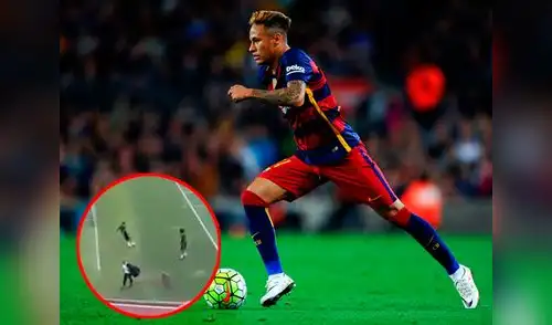 Neymar realiza gol imposible en los entrenamientos con Brasil elpopular.pe