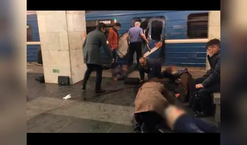 Primeras imágenes de cómo quedó el Metro de San Petersburgo tras el atentado terrorista elpopular.pe