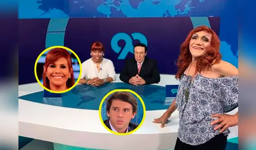 La periodista se burló de la manera más cruel de su compañero. elpopular.pe