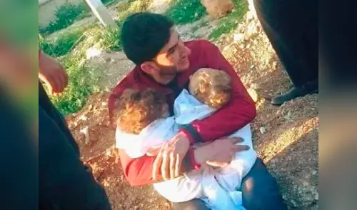 Abdul-Hamid Alyousef se lamentaba al no poder hacer nada por sus hijos elpopular.pe