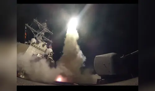 Arde Siria tras ataque de Estados Unidos con más de 85 misiles elpopular.pe