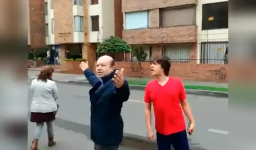 El muchacho no respetó nada y atacó a todos elpopular.pe