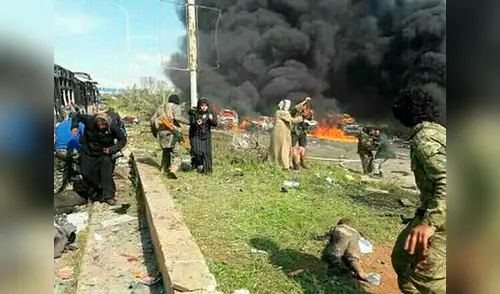 Los cuerpos terminaron regados en el suelo elpopular.pe