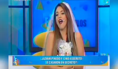 Ya sueña con vestirse de blanco elpopular.pe