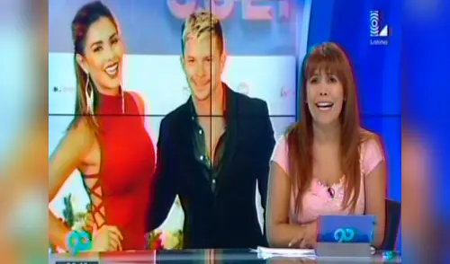 La conductora recordó sus tiempos hablando de la farándula local. elpopular.pe