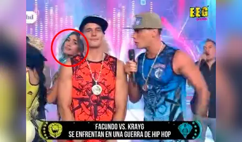 Los personajes de 'Esto es Guerra' no dudan en darse duros golpes en los duelos de canto elpopular.pe