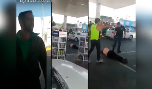 El sujeto la atacó delante de todos elpopular.pe