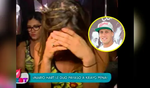 Korina no soportó tener nuevamente a su ex cerca elpopular.pe