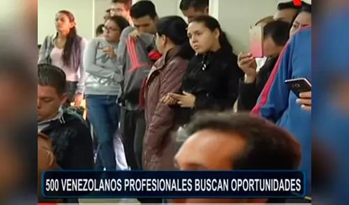 Desde Venezuela llegaron 500 profesionales venezolanos y no solo quieren vender arepas en Lima elpopular.pe