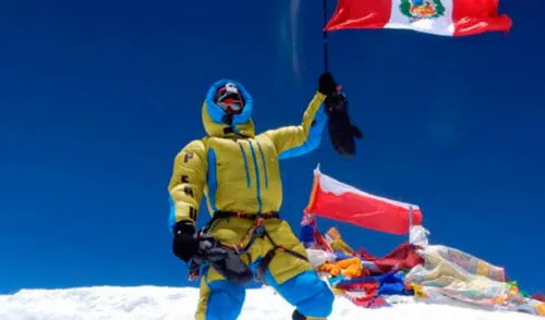 Víctor Rímac llegó a la cima del Everest sin oxígeno auxiliar elpopular.pe