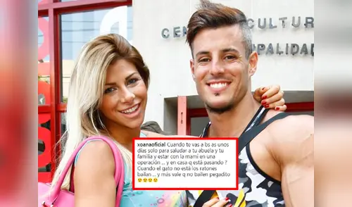 La modelo está en argentina junto a su familia elpopular.pe