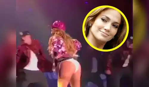 Así de atrevida se mostró Jennifer Lopez durante su reciente concierto en Las Vegas elpopular.pe