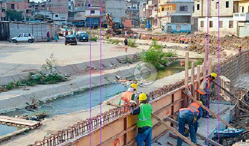 El muro de la polémica es parte de un proyecto urbanístico del gobierno de Ecuador elpopular.pe
