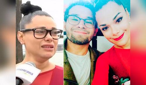 Dayana Valenzuela y reportero elpopular.pe