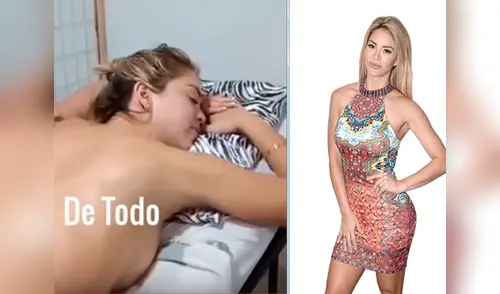 Sheyla Rojas se que sabe como engreírse para no dejar que los años le pasen factura elpopular.pe