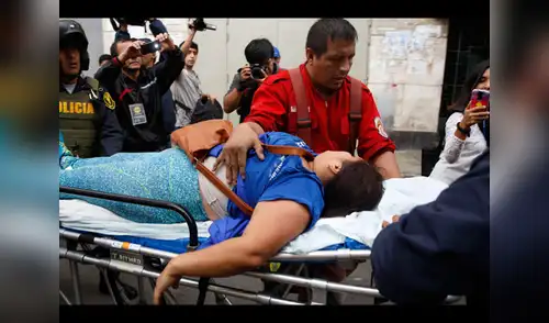 Incendio en galería comercial en Cercado de Lima deja 5 heridos elpopular.pe