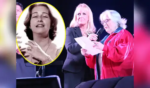 Chabuca Granda fue homenajeada, su hija recibió reconocimiento elpopular.pe