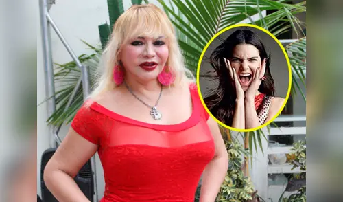 Susy Díaz desde su Instagram lanzó una curiosa comparación elpopular.pe