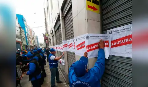 Cierran 6 galerías comerciales que eran bomba de tiempo en Jesús María elpopular.pe