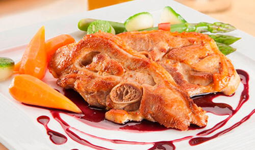 Medallones de pavita al vino elpopular.pe