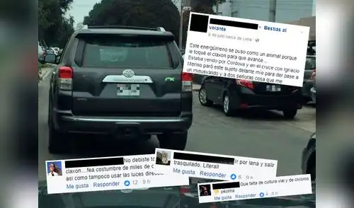 Quiso criticar a este chofer... pero terminó siendo ella la criticada. elpopular.pe
