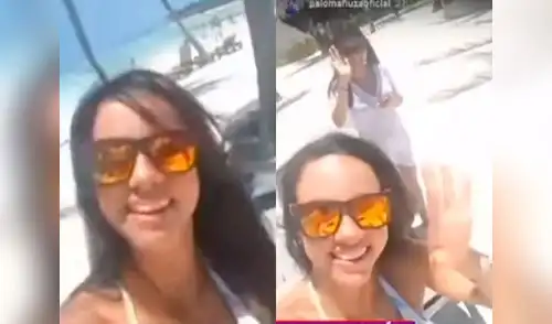 Paloma Fiuza decidió darse una escapadita sin compañía elpopular.pe