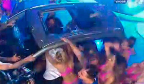 Chica reality gana la camioneta y revela un secreto en vivo elpopular.pe