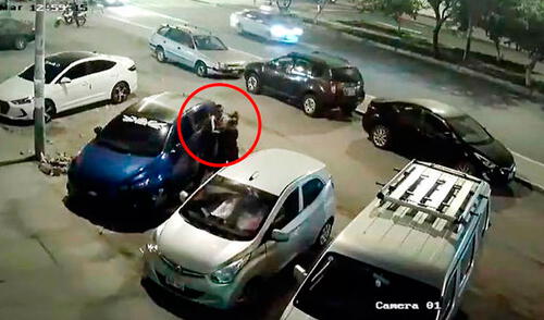 El oficial en retiro fue detenido por los agentes policiales elpopular.pe