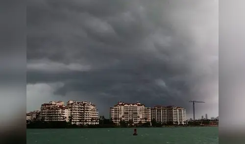Miami queda bajo el agua ante las primeras horas del paso del poderoso huracán Irma en las costas de Estados Unidos elpopular.pe