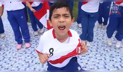 Todos los alumnos se contagiaron de la fiebre mundialista elpopular.pe