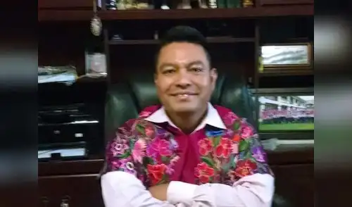 Alcalde genera polémica al presentarse ebrio a competencia deportiva elpopular.pe