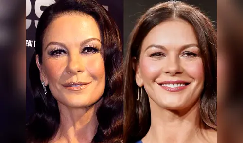 Catherine Zeta Jones antes y después de actriz que fue el rostro más bello de Hollywood elpopular.pe