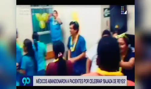 Paciente denuncia que médicos abandonan sus puestos para celebrar Bajada de Reyes Arequipa elpopular.pe