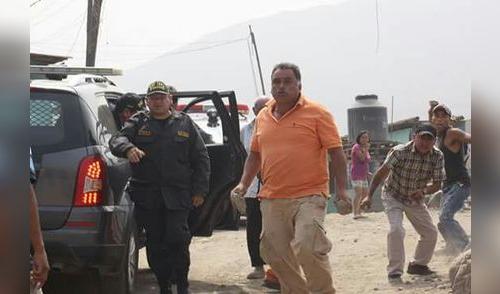 Presunto traficante de terrenos agreden a periodista en presencia de PNP elpopular.pe