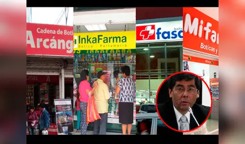 El excongresista Jaime Delgado cuestionó la fusión de las cadenas de farmacias elpopular.pe
