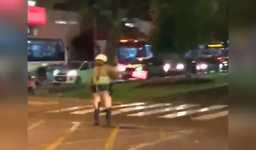 El video publicado en Facebook fue criticado por cibernautas elpopular.pe