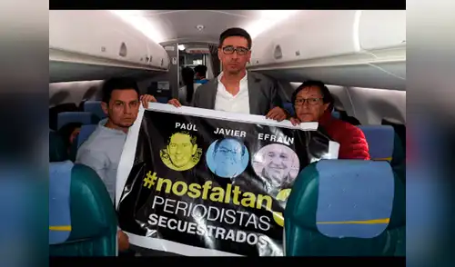 Familiares de periodistas secuestrados buscan reunión con presidente colombiano elpopular.pe