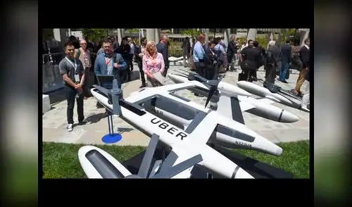 Uber presentó su prototipo del taxi volador elpopular.pe