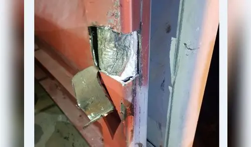 Droga estaba escondida dentro de la estructura del contenedor elpopular.pe