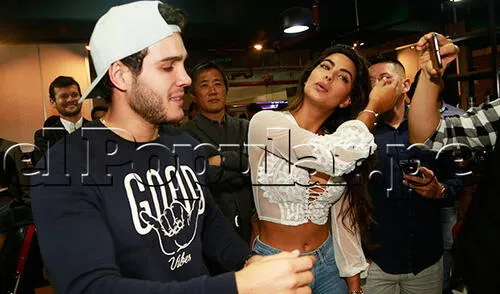 Ivana Yturbe se luce nuevamente al lado de Mario Irrivaren / Foto: José Abanto elpopular.pe