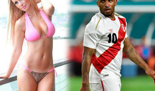 Jamila se prepara para alentar a Jefferson Farfán elpopular.pe